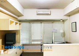 modern studio unit for sale/rent in one rockwell