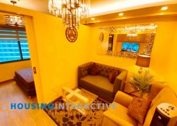 timeless fully furnished 1-bedroom unit for rent in the rise