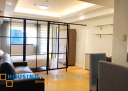 fully furnished studio unit for lease in greenbelt radissons