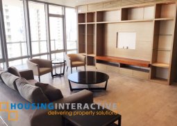 furnished 3br unit for lease in proscenium at rockwell makati