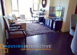 fully furnished 2br unit for lease in forbeswood parklane bgc