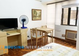furnished studio unit for lease in prince plaza ii makati