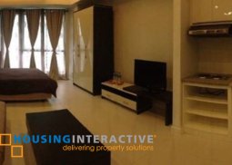 fully furnished studio unit with balcony for rent in kl tower