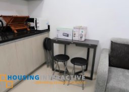 semi-furnished studio unit for rent in the stratosphere