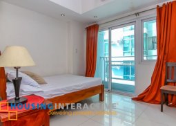 fully furnished studio unit for lease in fort palm spring bgc