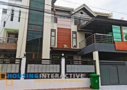 luxurious 3-storey, 8-bedroom staff house with roof deck for rent in concorde village