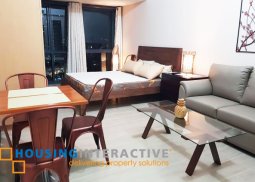 executive semi furnished studio unit for sale in paseo heights