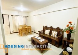 classy fully furnished 2-bedroom unit with balcony for sale ivory woods