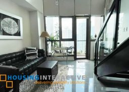 fully furnished 2-bedroom loft unit with balcony for rent in kl mosaic tower