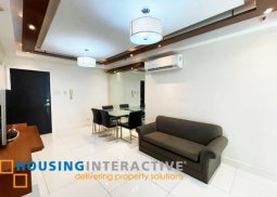 timeless fully furnished 2-bedroom unit for rent in kensington place