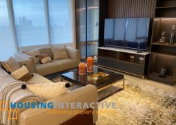 fully furnished 3-bedroom unit for rent in the suites