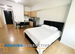 modern fully furnished studio unit for rent in two serendra