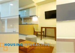 fully furnished 1-bedroom unit for sale in one uptown residence