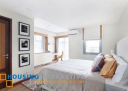 fully furnished 2-bedroom unit with balcony for rent in park west