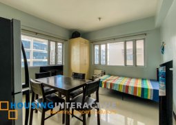 fully furnished studio unit for lease in morgan suites executive residences bgc