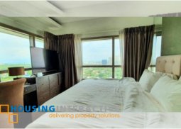 fully furnished 1-bedroom unit for sale/rent in the residences at greenbelt