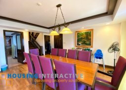 fully furnished 3-bedroom penthouse with balcony for sale in woodridge, tagaytay highlands