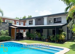 semi-furnished 2-storey, 5-bedroom house with pool for rent in dasmariÑas village