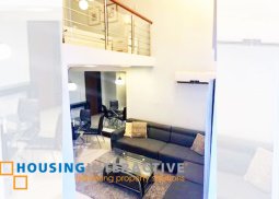 fully furnished 1-bedroom loft unit for sale in bellagio three