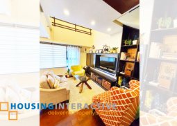 fully furnished 2-bedroom loft unit for sale in fort residences