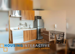 fully furnished studio unit for rent in gramercy residences