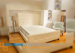 fully furnished 1-bedroom unit with balcony for rent in the milano residences