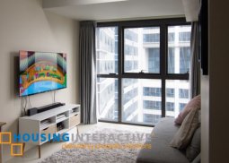 fully furnished 2br unit for lease in uptown ritz residences bgc