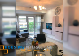 fully furnished 2-bedroom unit with balcony for rent in the venice luxury residences