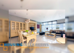 fully furnished 3-bedroom unit with balcony for rent in luxe residences