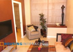 fully furnished 1br unit for lease in grand hamptons bgc