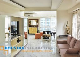 fully furnished 3br unit for lease in fort victoria bgc