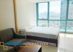 modern fully furnished 1-bedroom unit for sale in one uptown residences