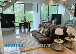 fully furnished 1-bedroom loft unit for rent in bellagio two