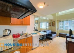 fully furnished 1br unit for lease in mckinley park residences bgc