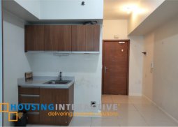 fully furnished studio unit for lease in eton tower