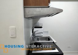 fully furnished studio unit for lease in eton tower