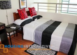 fully furnished 1br unit for lease in mckinley park residences bgc