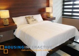 fully furnished 1br unit for lease in arya residences bgc