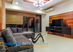 fully furnished 1br unit for lease in arya residences bgc