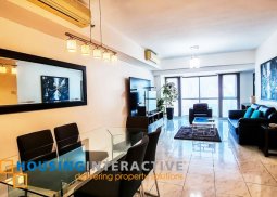 fully furnished 2-bedroom unit with balcony for rent in the manansala