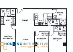 brand new 3-bedroom unit for sale in verve residences