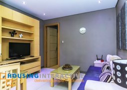 fully furnished 1br unit for lease in the luxe residences bgc