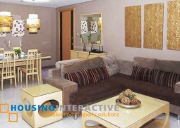 fully furnished 2br unit for lease in the luxe residences bgc