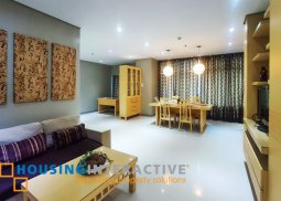 fully furnished 2br unit for lease in the luxe residences bgc
