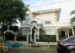 fully furnished 2-storey, 3-bedroom parisian home for sale in south forbes golf city