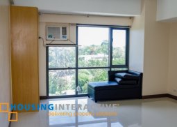 semi furnished studio unit for lease in viceroy residences