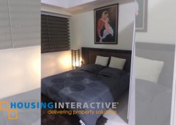 fully furnished studio unit for sale in icon plaza bgc