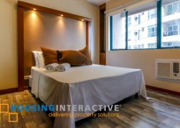 fully furnished 3br unit for lease in penhurst parkplace bgc