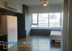 spacious studio condo unit for rent at the st francis shangri la place mandaluyong