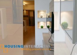fully furnished studio condo unit for rent/sale at the one shangri la place mandaluyong